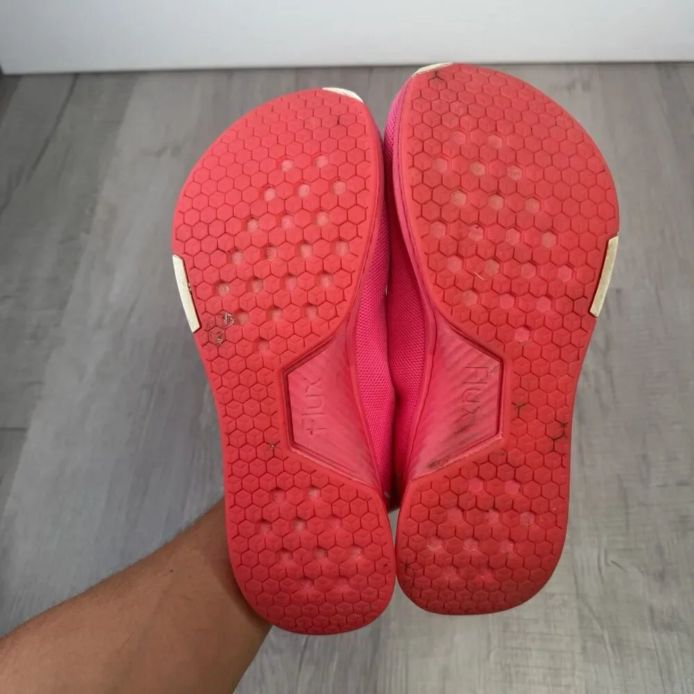 Flux Footwear Adapt Runner Neon Pink Womens 10 Athletic Knit Shoes Sneakers A - Picture 10 of 10